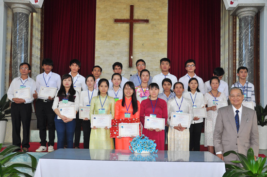 Basic Biblical training courses 2014 held in Binh Thuan, Ben Tre and Dak Lak province